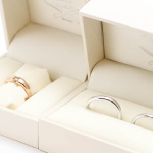 オーダーメイドの婚約指輪と結婚指輪が完成しました