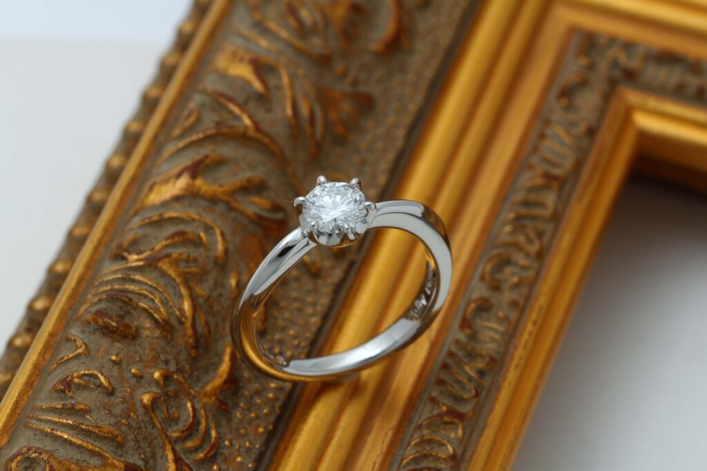 継承されたダイヤモンドを婚約指輪へリフォーム