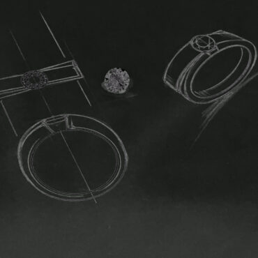 ダイヤ指輪のオーダーメイドオリジナルデザイン