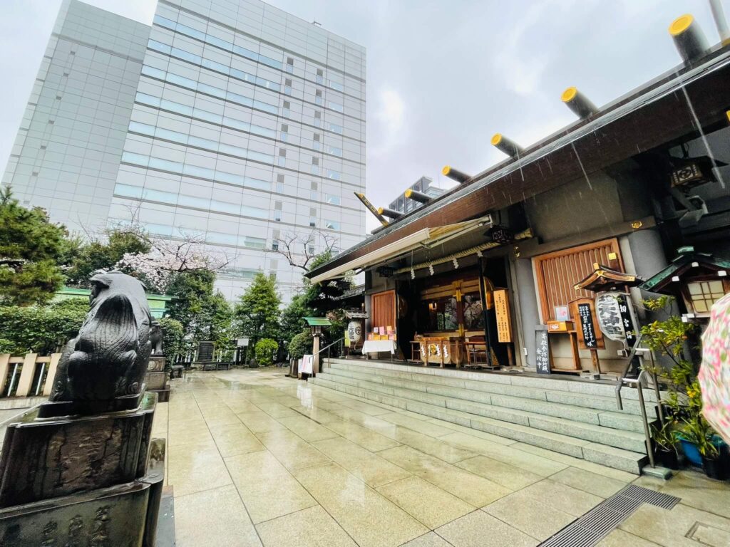 芝大神宮へ参拝
