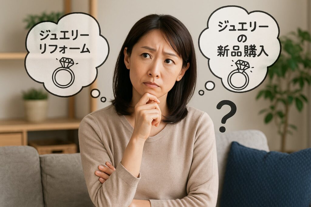 リフォームと新品購入、どちらがお得?と悩む40代日本人女性