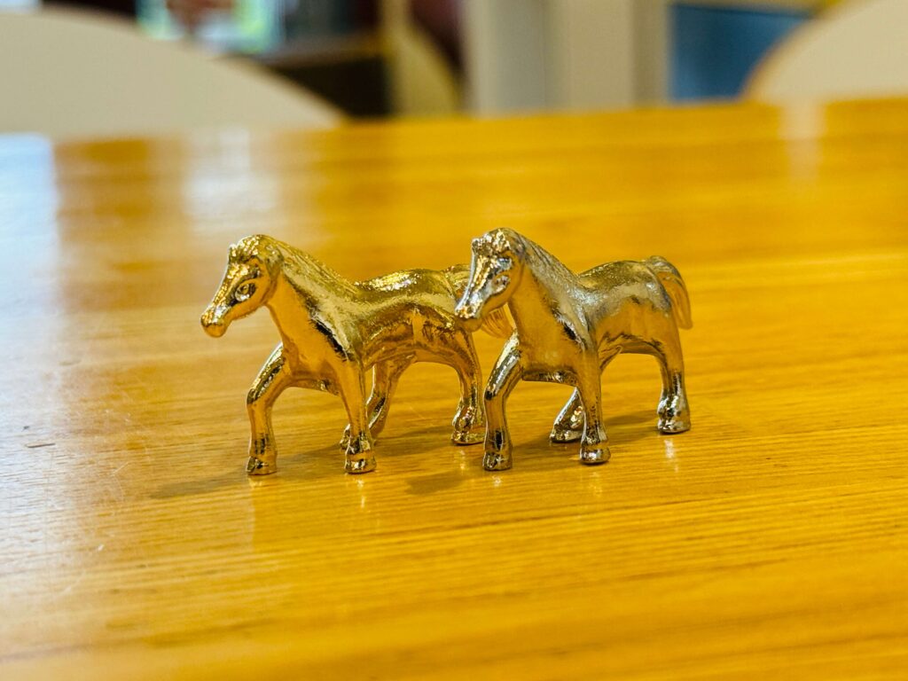 画像：来年の干支の置物