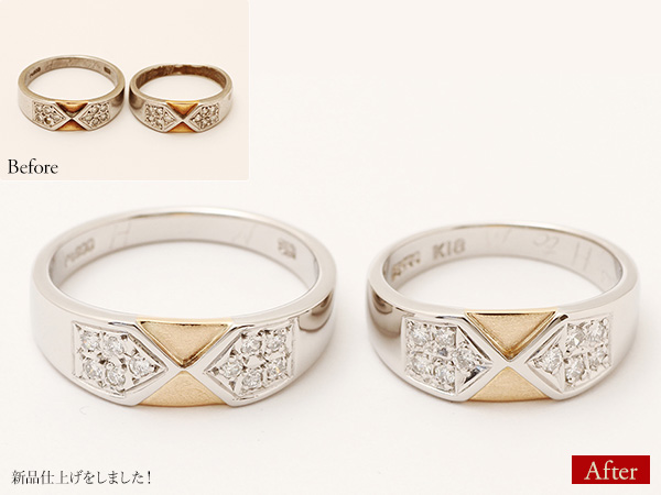 ビフォーアフター画像:新品仕上げをしました!