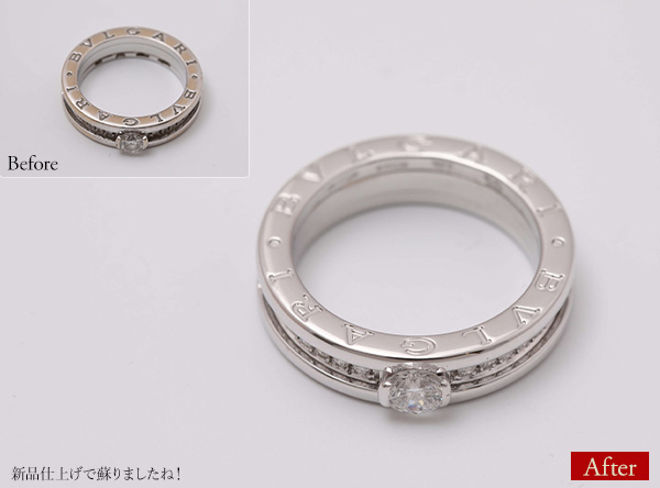 ビフォーアフター画像:新品仕上げで蘇りましたね!